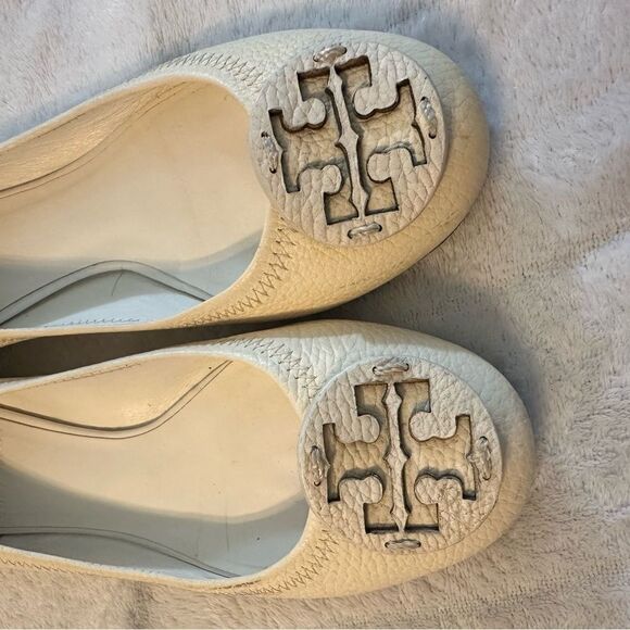 Tory Burch Cream Flats - Picture 8 of 9